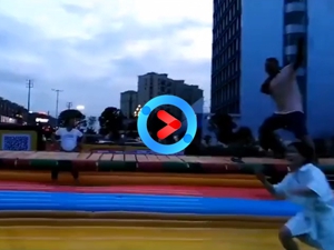 江西吉安市公园网红桥