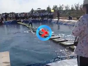 内蒙古鄂尔多斯查汗部落水上项目投入使用